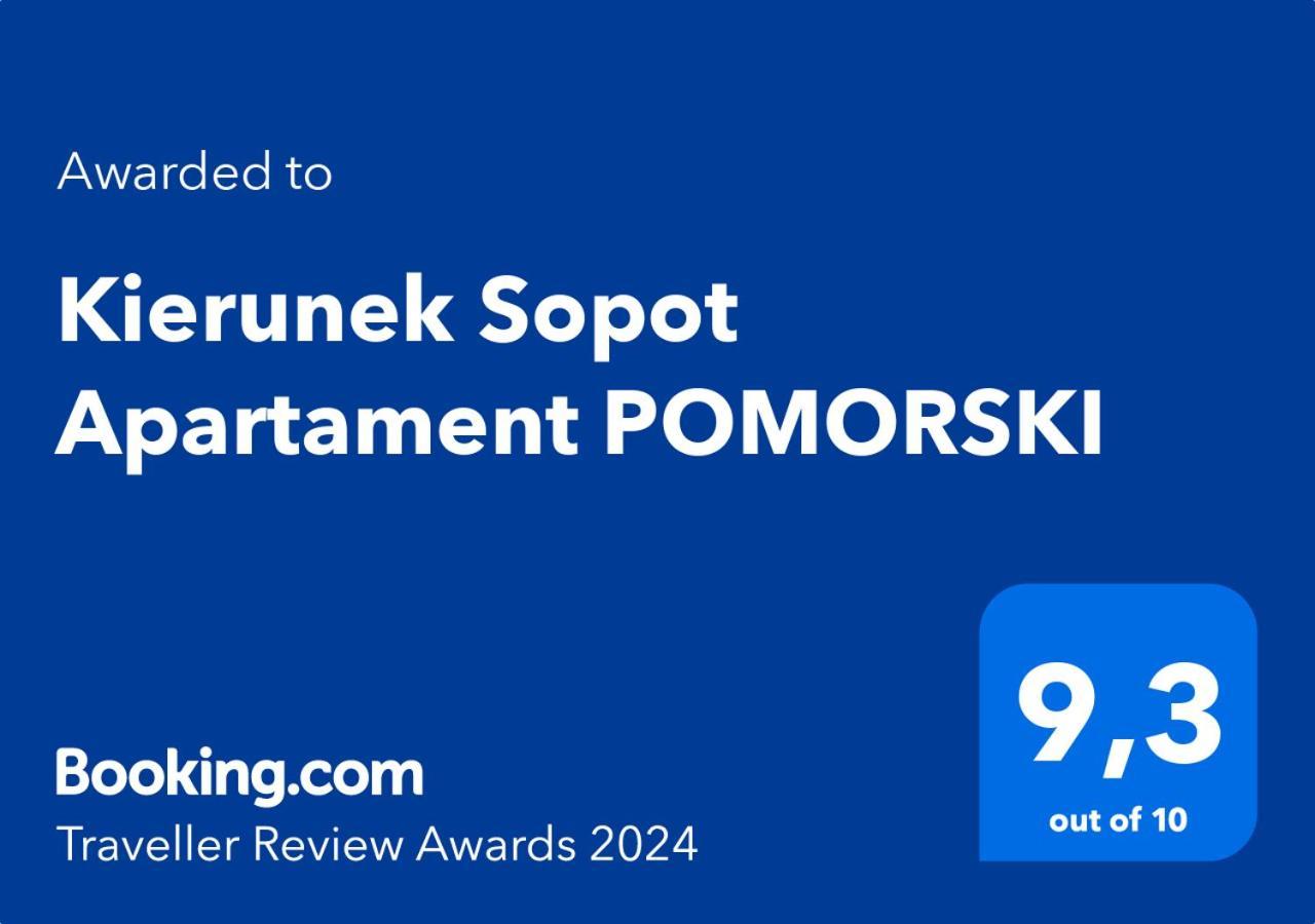 Kierunek Sopot Apartament POMORSKI Bagian luar foto